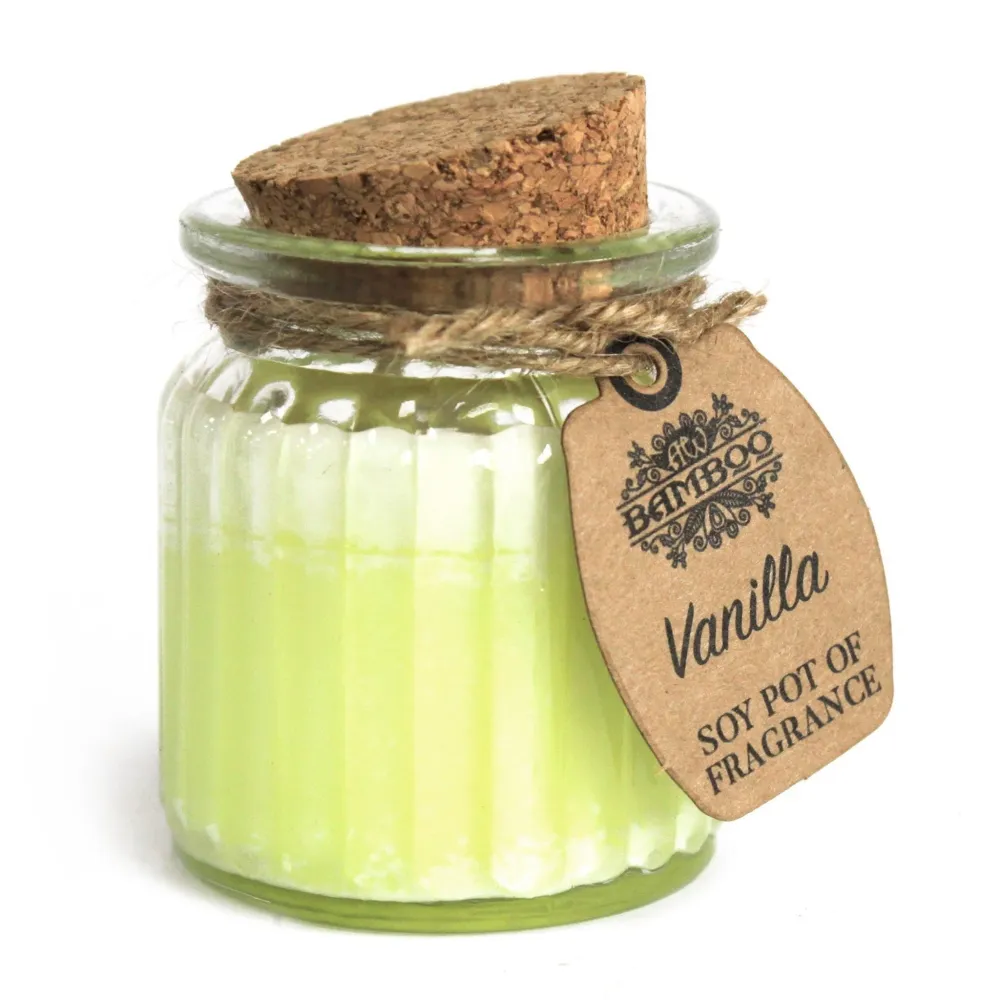 Vela de Cera de Soja en Tarro - Vainilla AWARTISAN