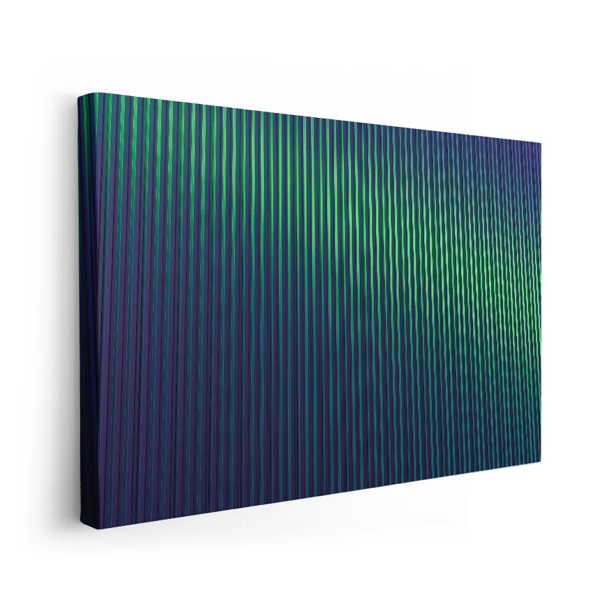 Azul y Verde Poster