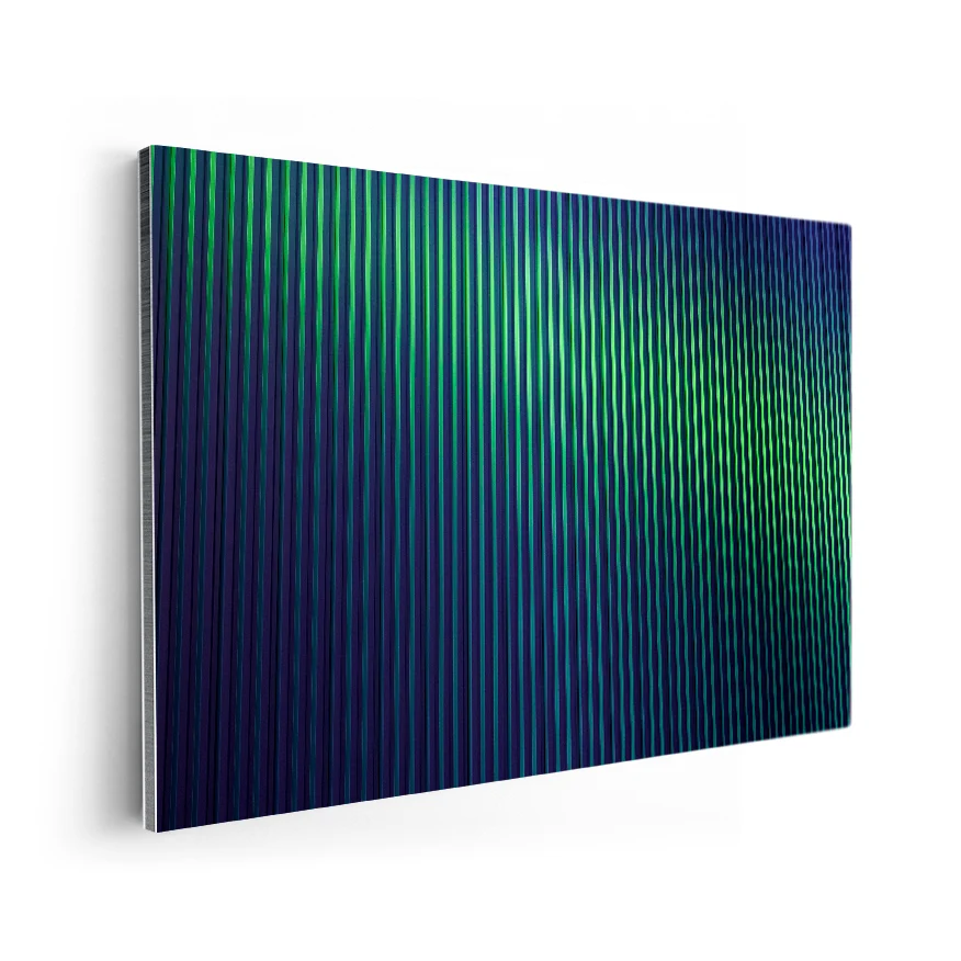 Azul y Verde Poster