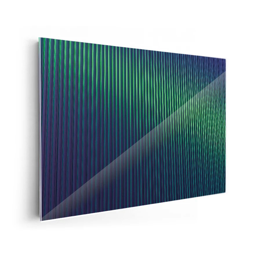 Azul y Verde Poster