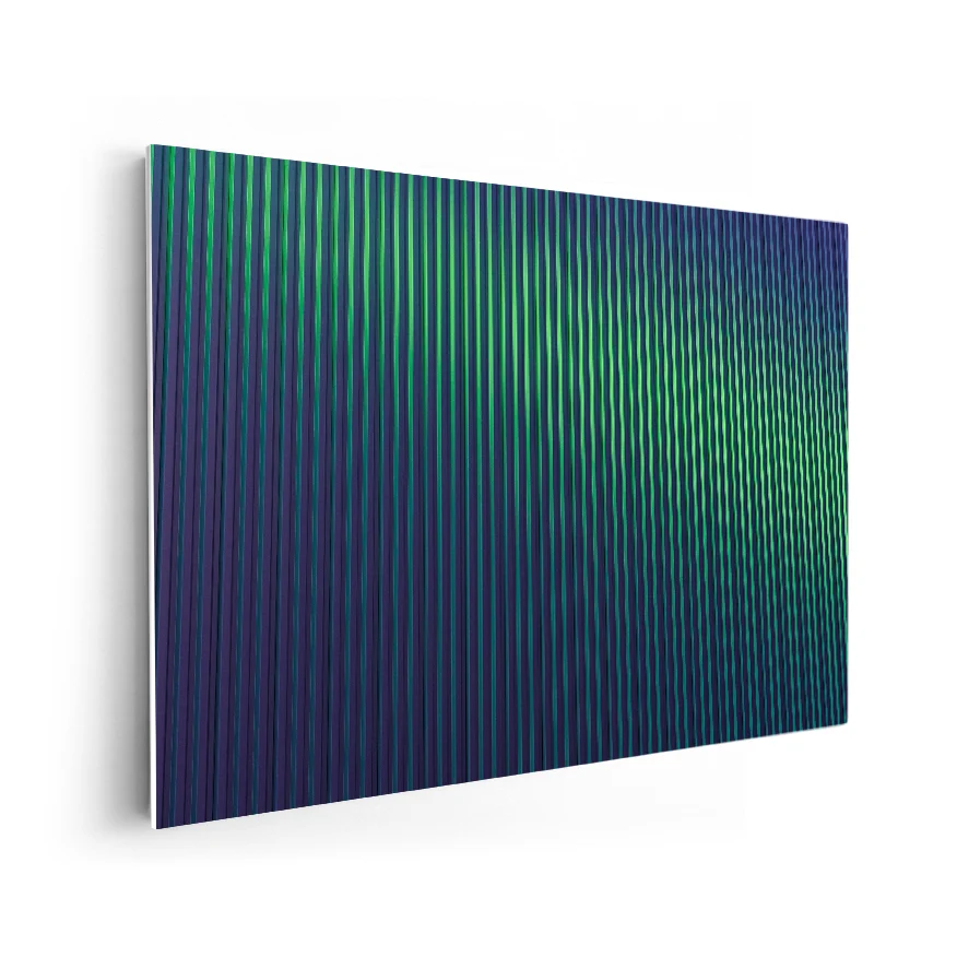 Azul y Verde Poster