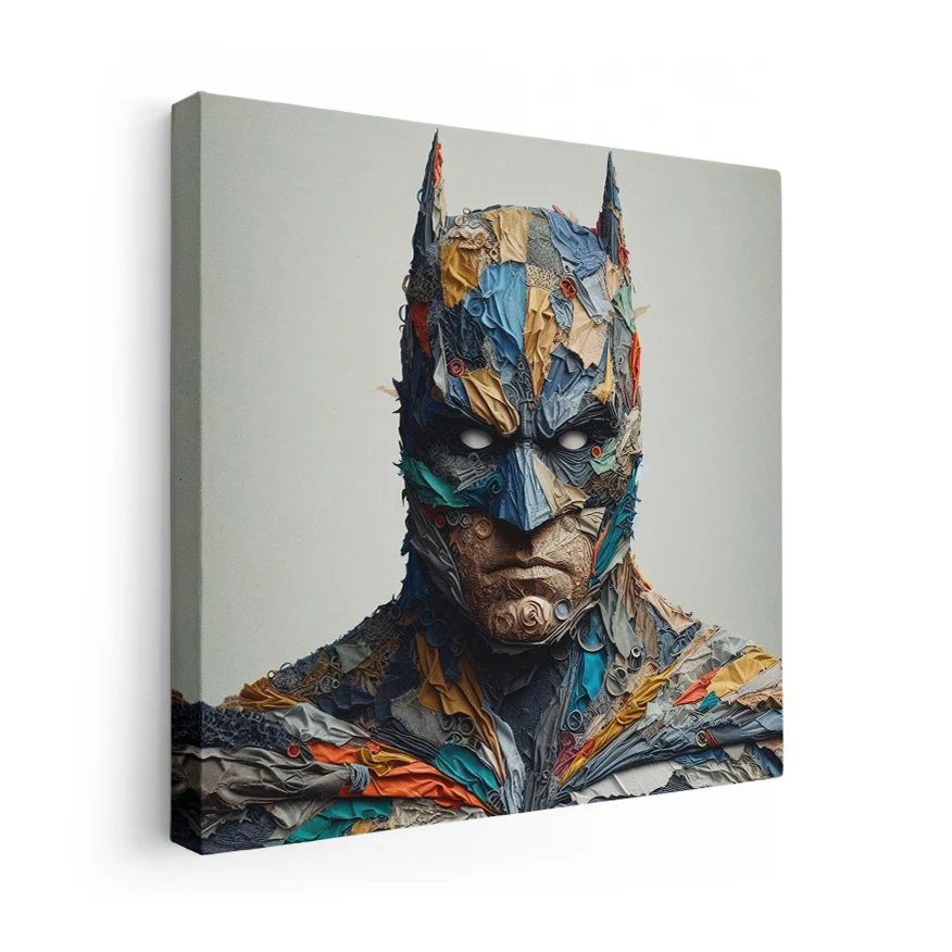 Batman Papel Colores Poster