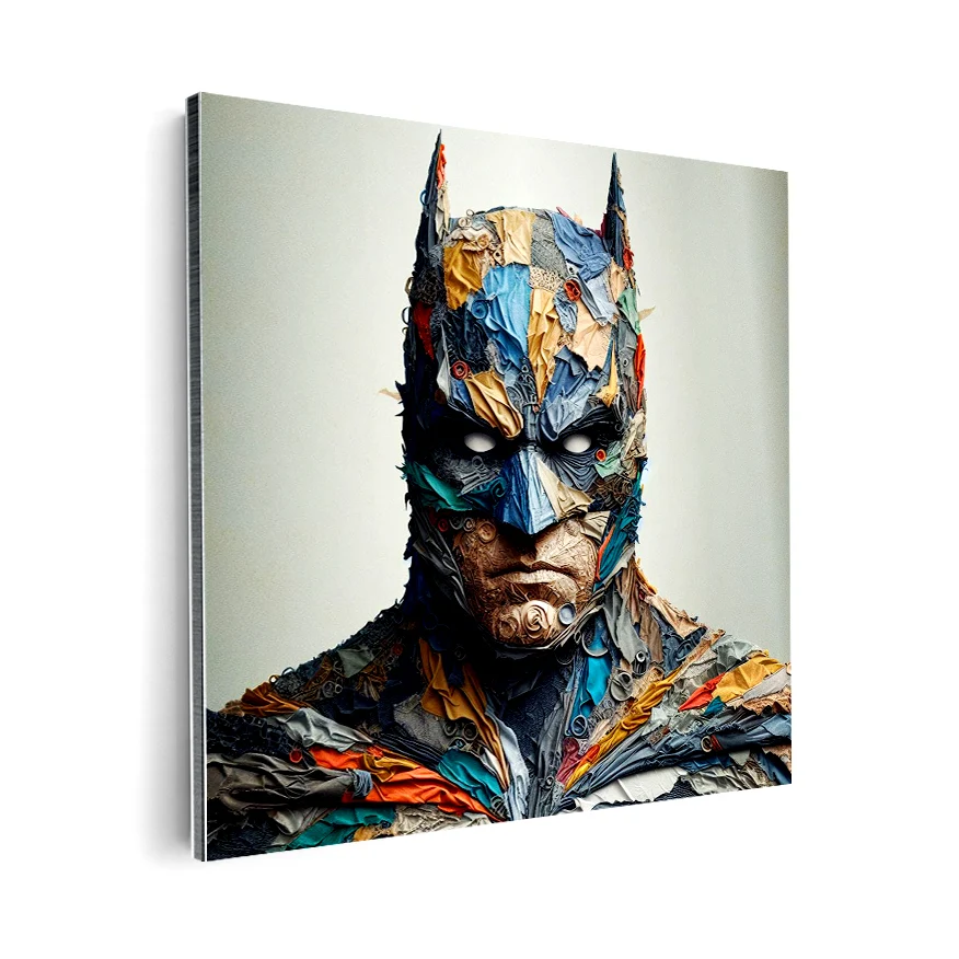 Batman Papel Colores Poster