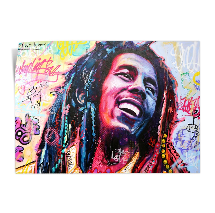 Bob Marley Retrato Poster