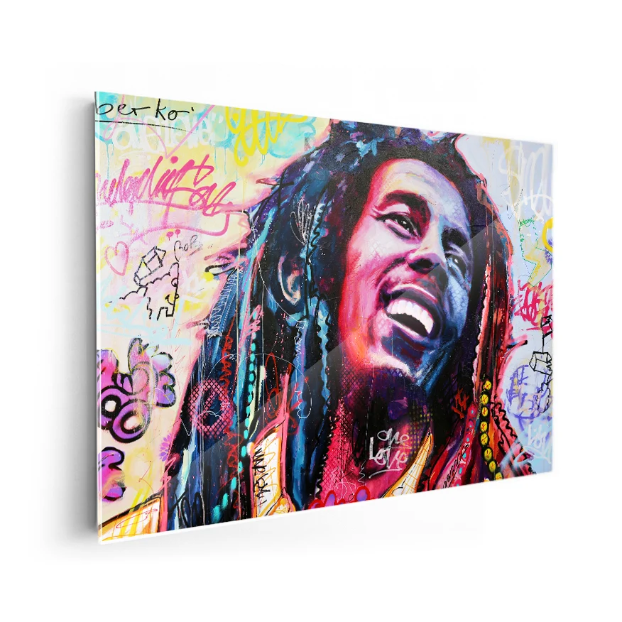 Bob Marley Retrato Poster