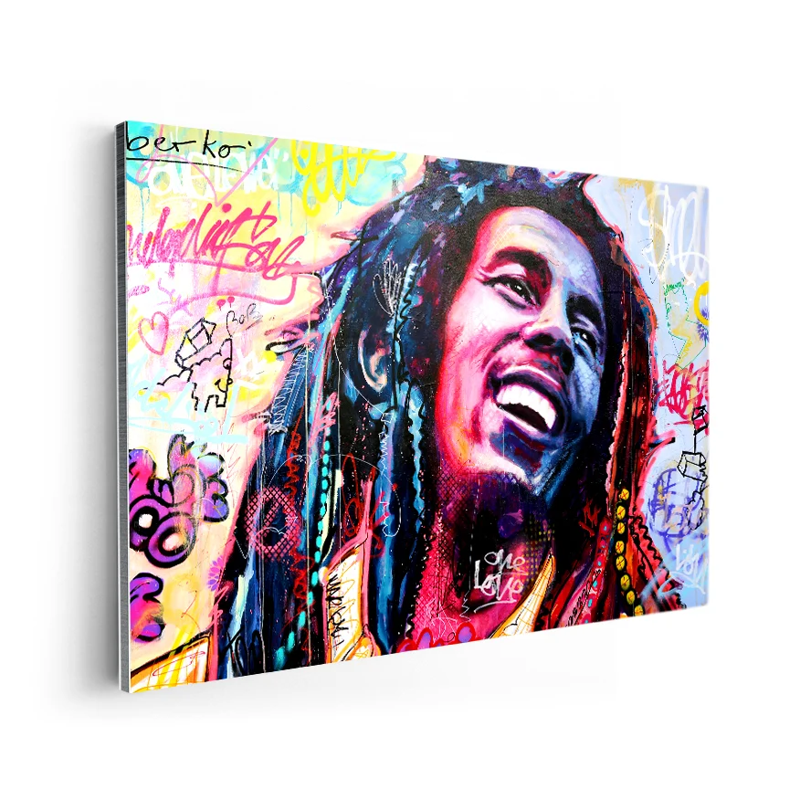 Bob Marley Retrato Poster