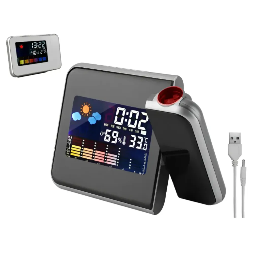 Reloj Electronico + proyector y usb Bto x 100 ~ RM44-4