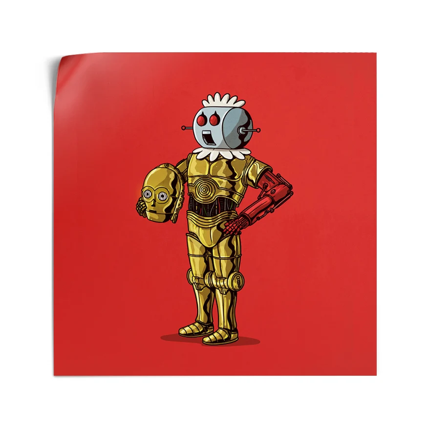 C-3PO Desenmascarado Poster