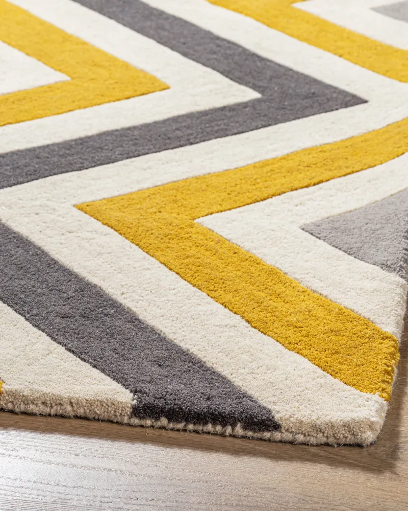 Tapete Cabone Yellow Amarillo