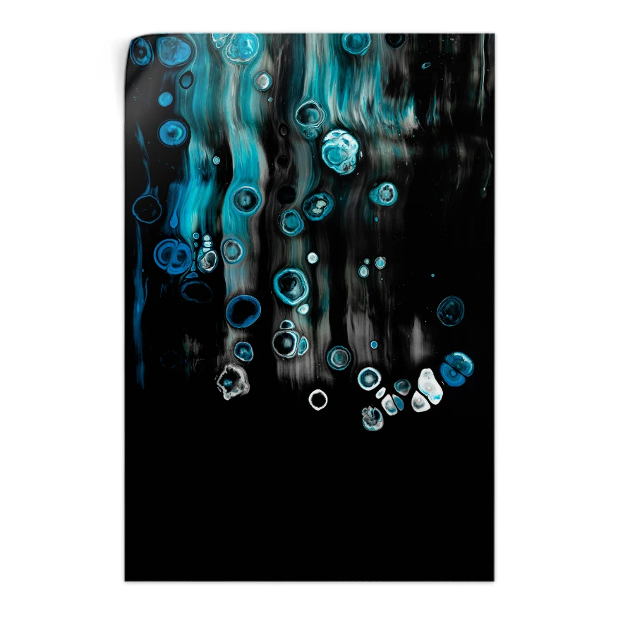 Caída Azul Poster
