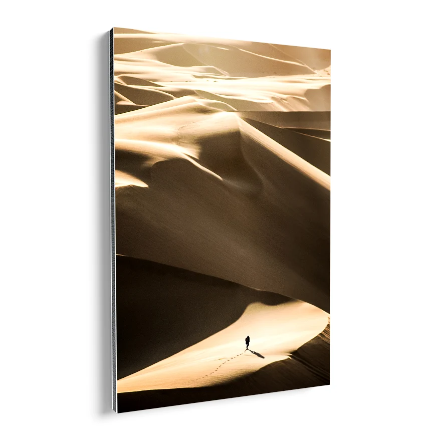 Caminando en el Desierto Poster