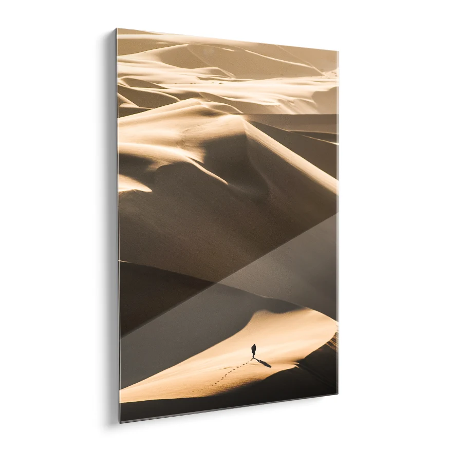 Caminando en el Desierto Poster