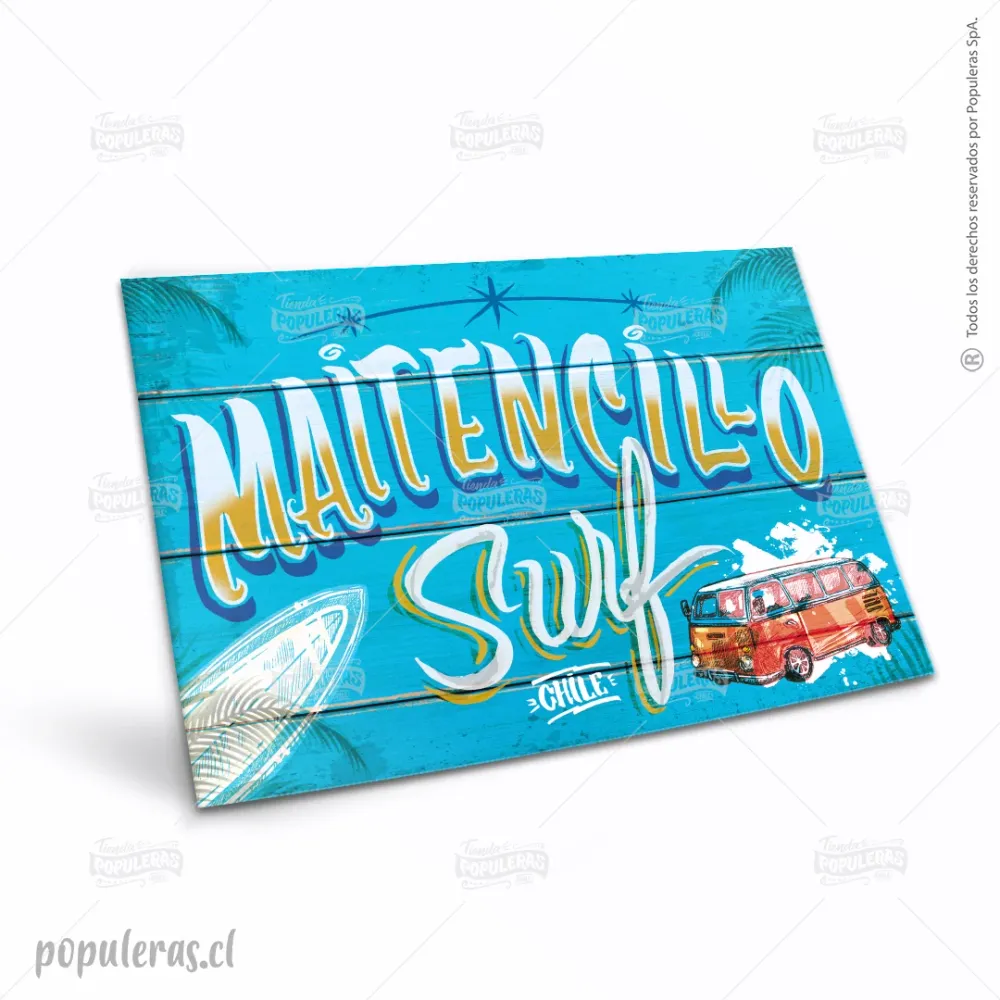 Cartel Maitencillo Surf