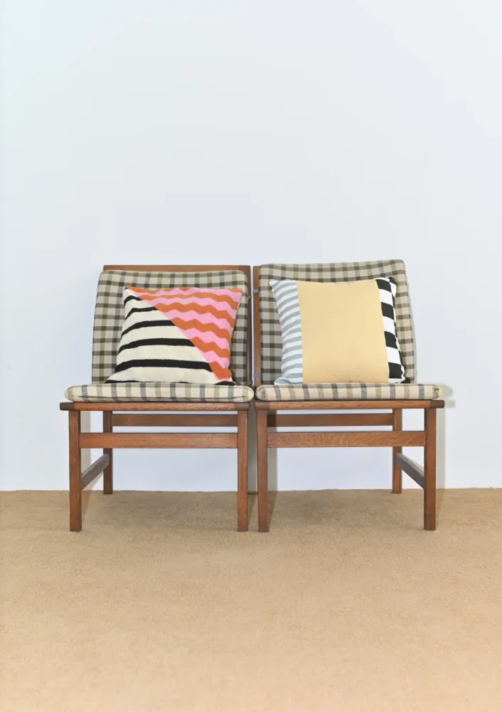 Cojín Tufted Deconstruido Casa Rolio