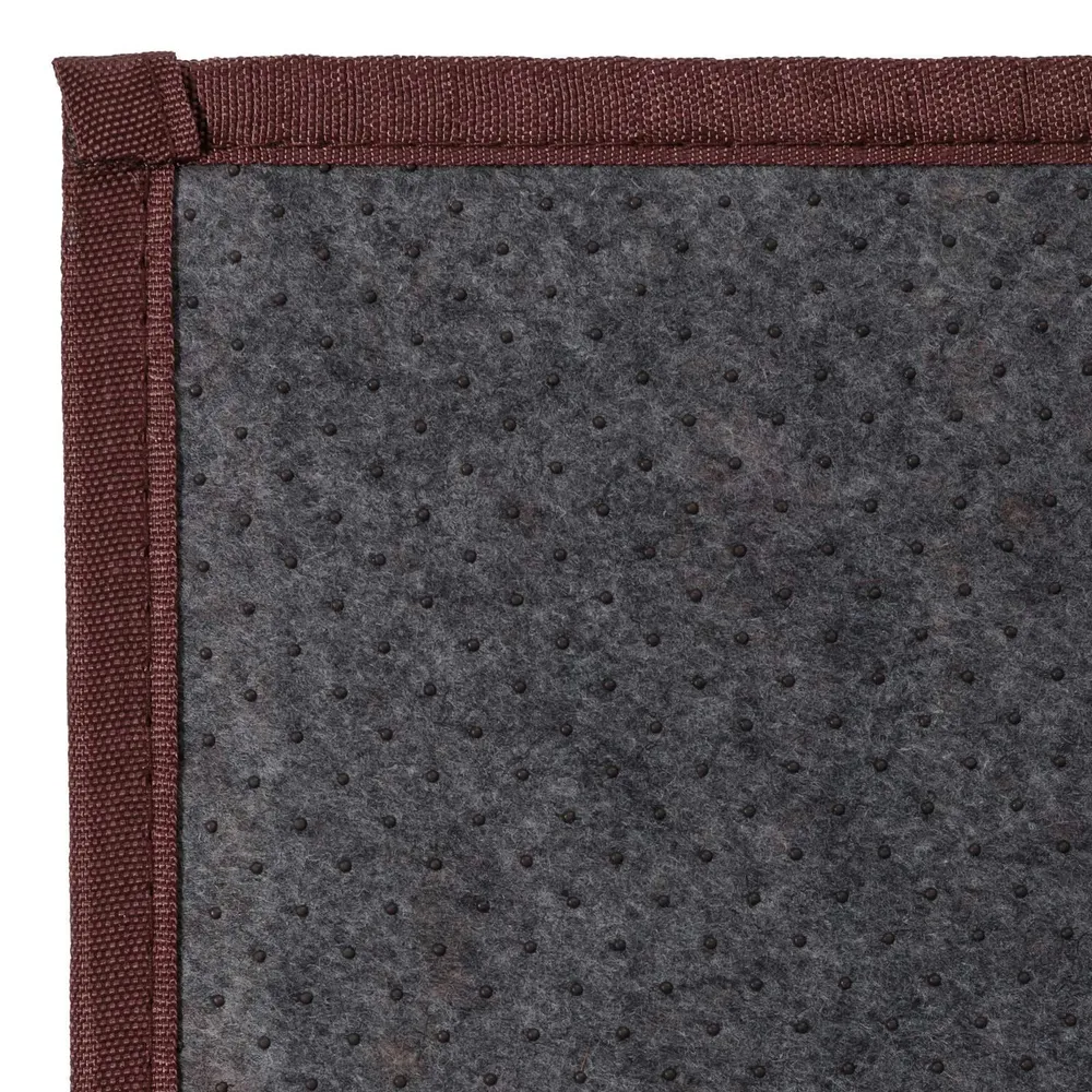 Alfombra Rayas Marrón de Bambú 60 x 90 cm CASA STORE