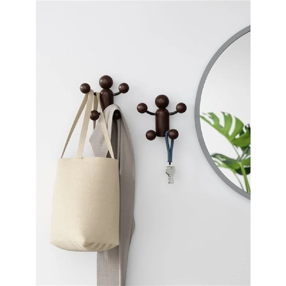 Perchero Persona Madera 15,7 X 9,3 X 14 cm CASA STORE