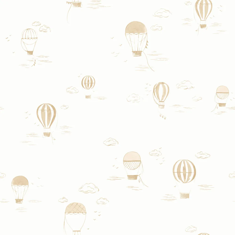 Papel pintado infantil - GLOBOS EN LAS NUBES CASADECO