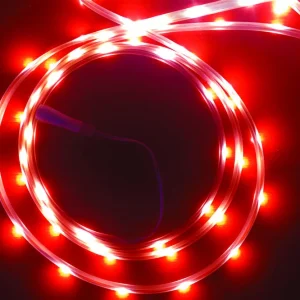 Celebraciones - Cuerda de luces LED roja de 99 unidades, 16,5 pies Celebrations