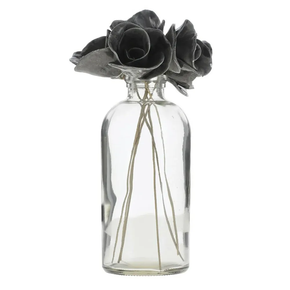 Botella con Rosas Cerámicas Paz Vial