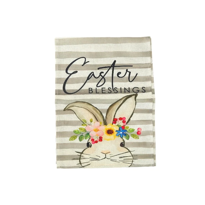 Camino de mesa coneja de pascua 33 x 183 cm Chantilly