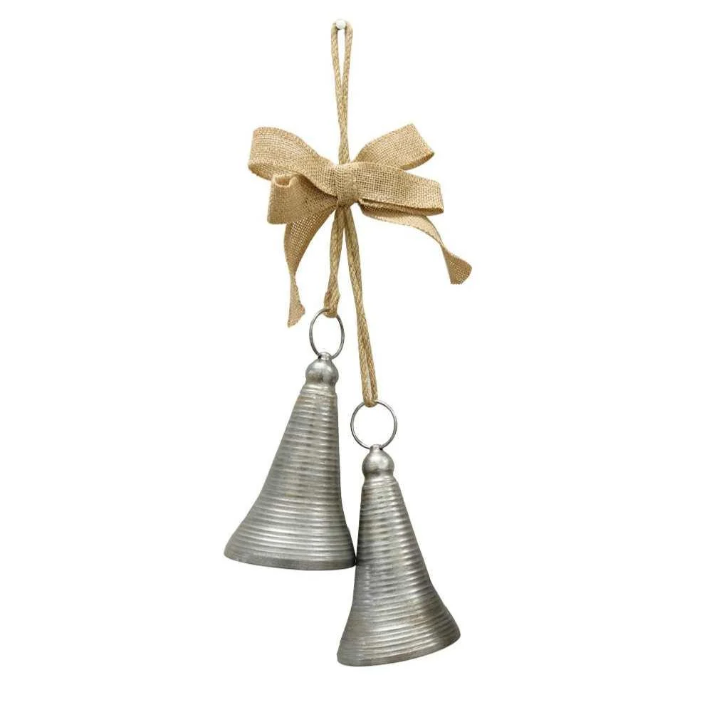 Deco 2 Campanas Cinta Seda #37 025 Chantilly