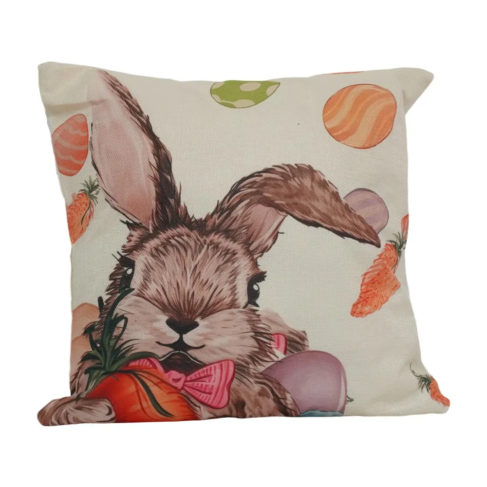Funda Cojin Conejo Pascua Chantilly