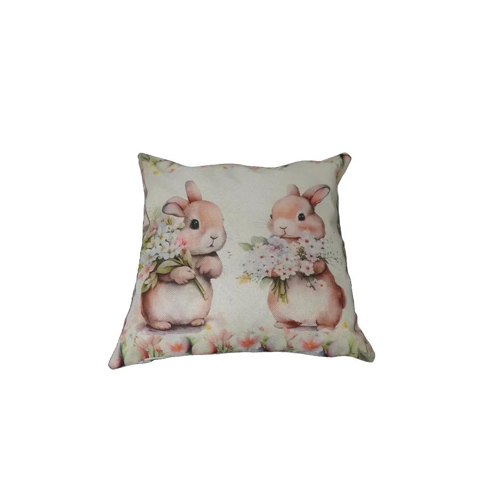 Funda Cojin Conejo Pascua Chantilly