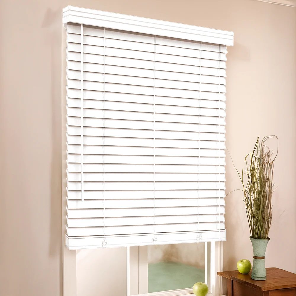 RC (N) LAMA PERSIANA DE MADERA 14 BLANCO Chantilly