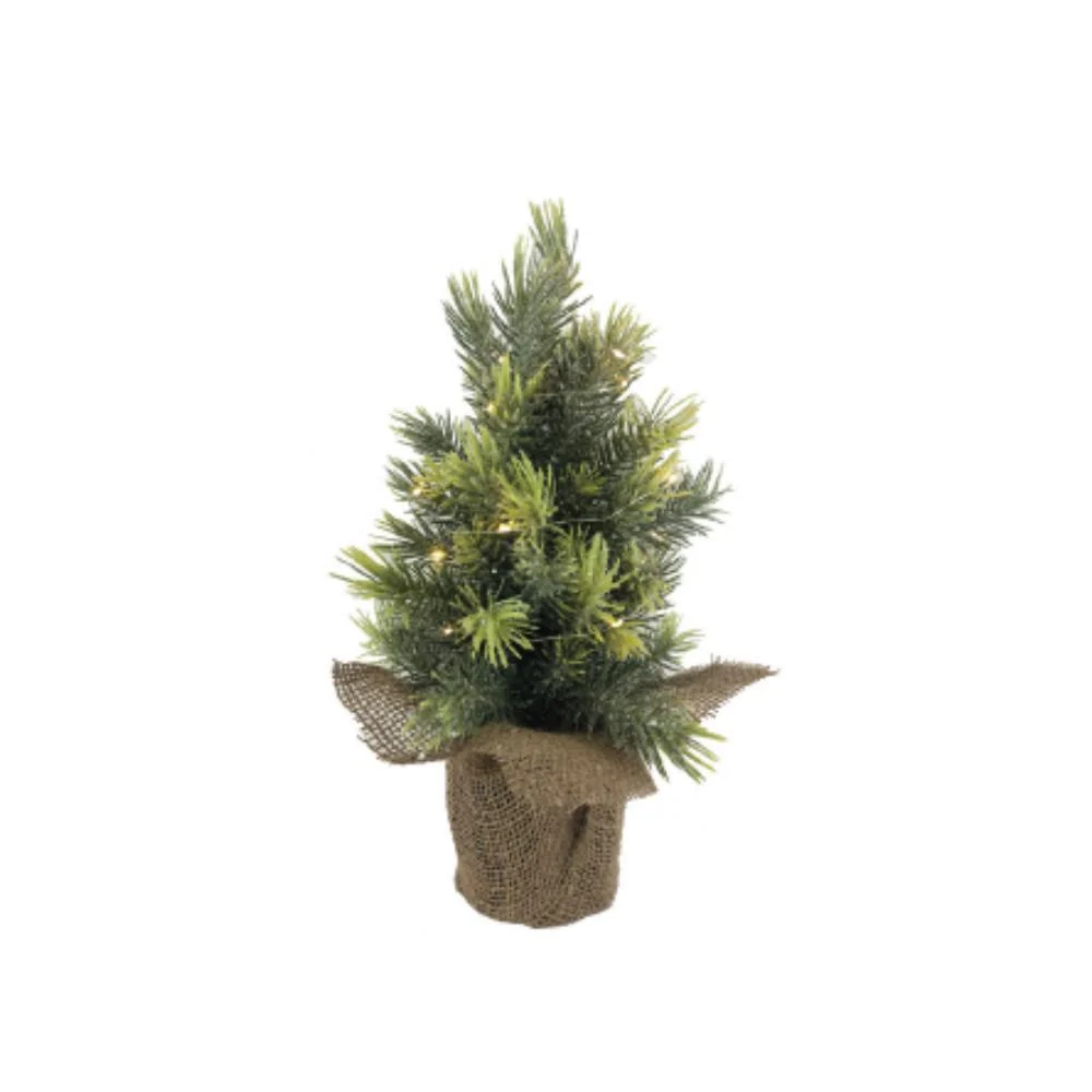 Pino Navidad C/Yute 20Led Chantilly