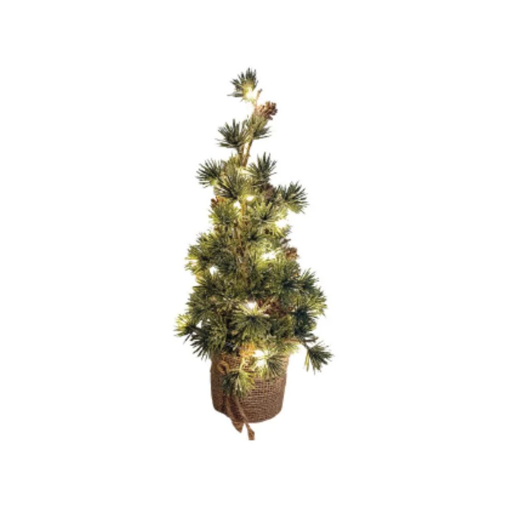 Pino Navidad C/Yute 30Led Chantilly