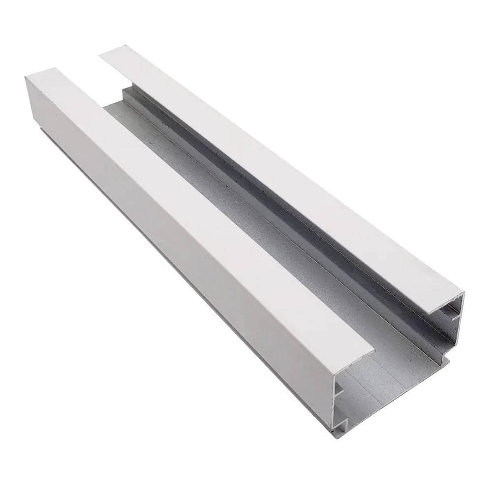RIEL SUPERIOR CORTINA VERTICAL BLANCO Chantilly