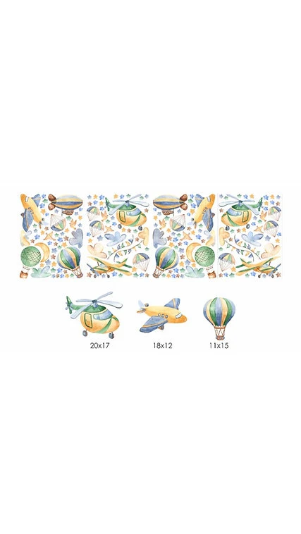 Wall Decal XL - Flay away CHATEAU BLANC