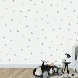Wall Decal XL - Triangles Pastel CHATEAU BLANC