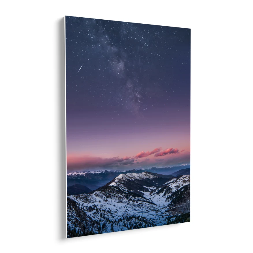 Cielo Morado Poster