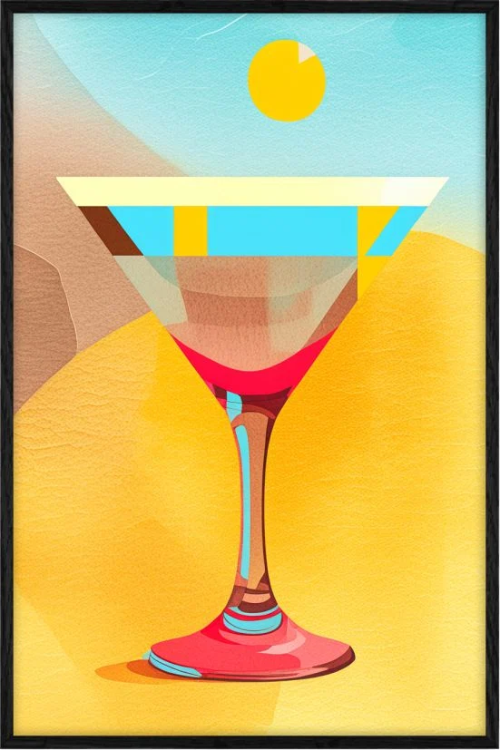 Vibrant Twist Cocktail Color