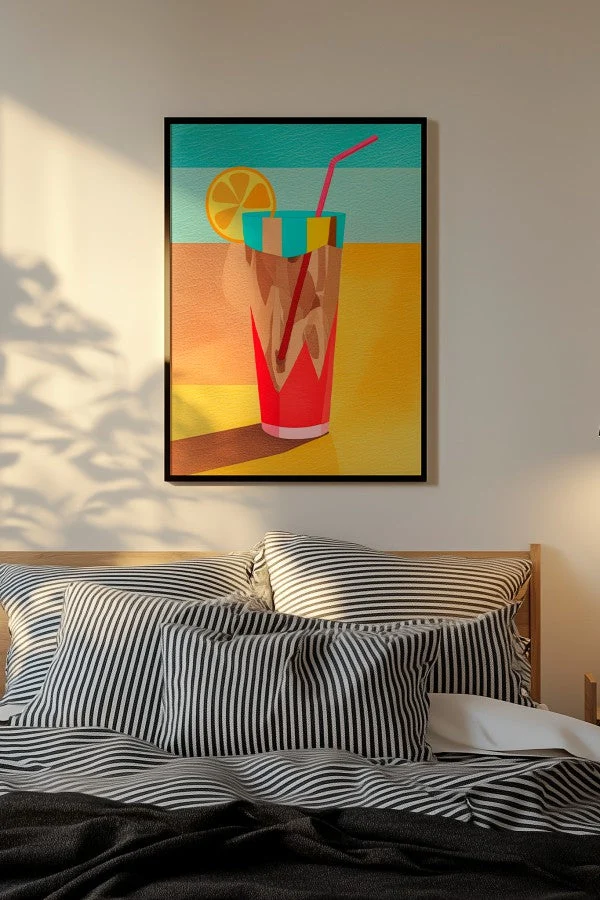 Vibrant Twist Cocktail Color