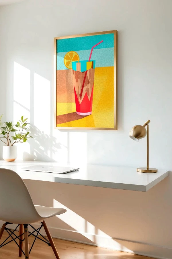 Vibrant Twist Cocktail Color