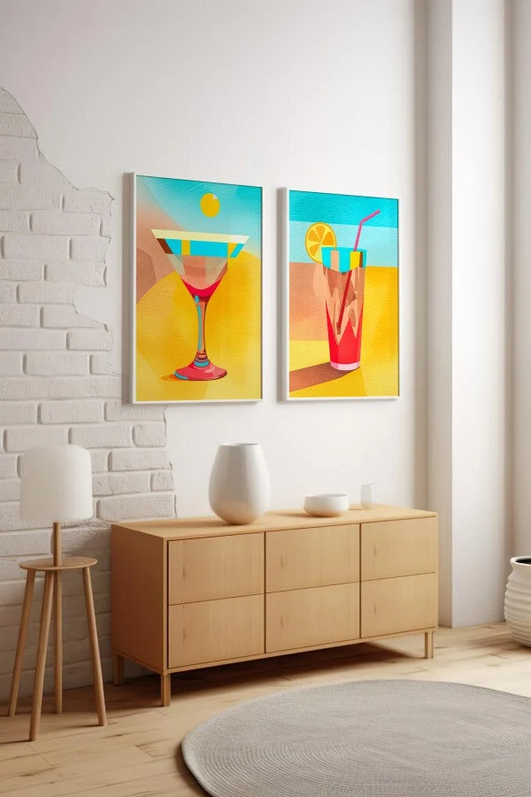 Vibrant Twist Cocktail Color