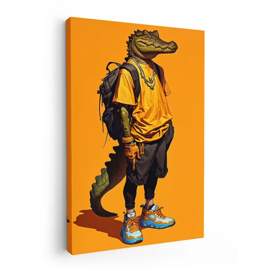 Cocodrilo Casual Poster