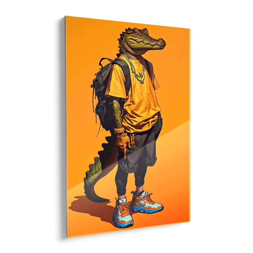Cocodrilo Casual Poster