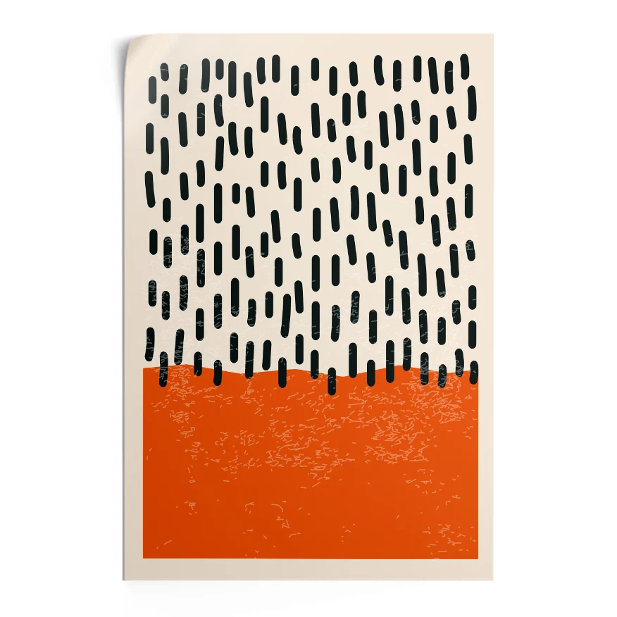 Colores De Verano Cuadríptico Poster