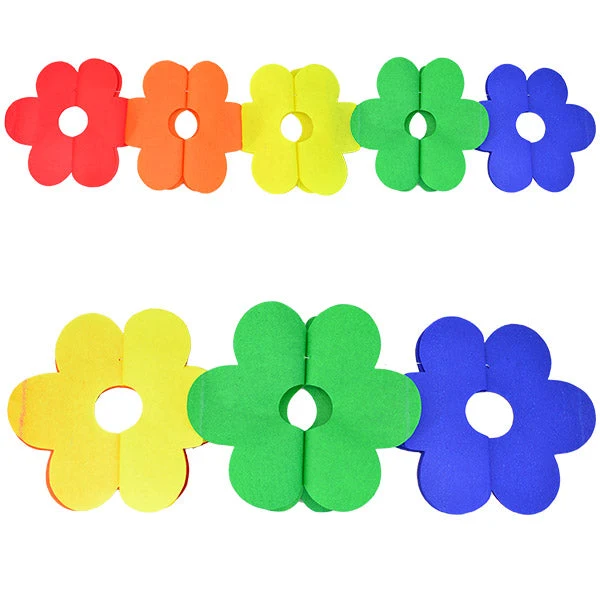 Guirnalda Flor 18 Cms COMERCIALIZADORA PARTY EXPRESS CHILE LTDA