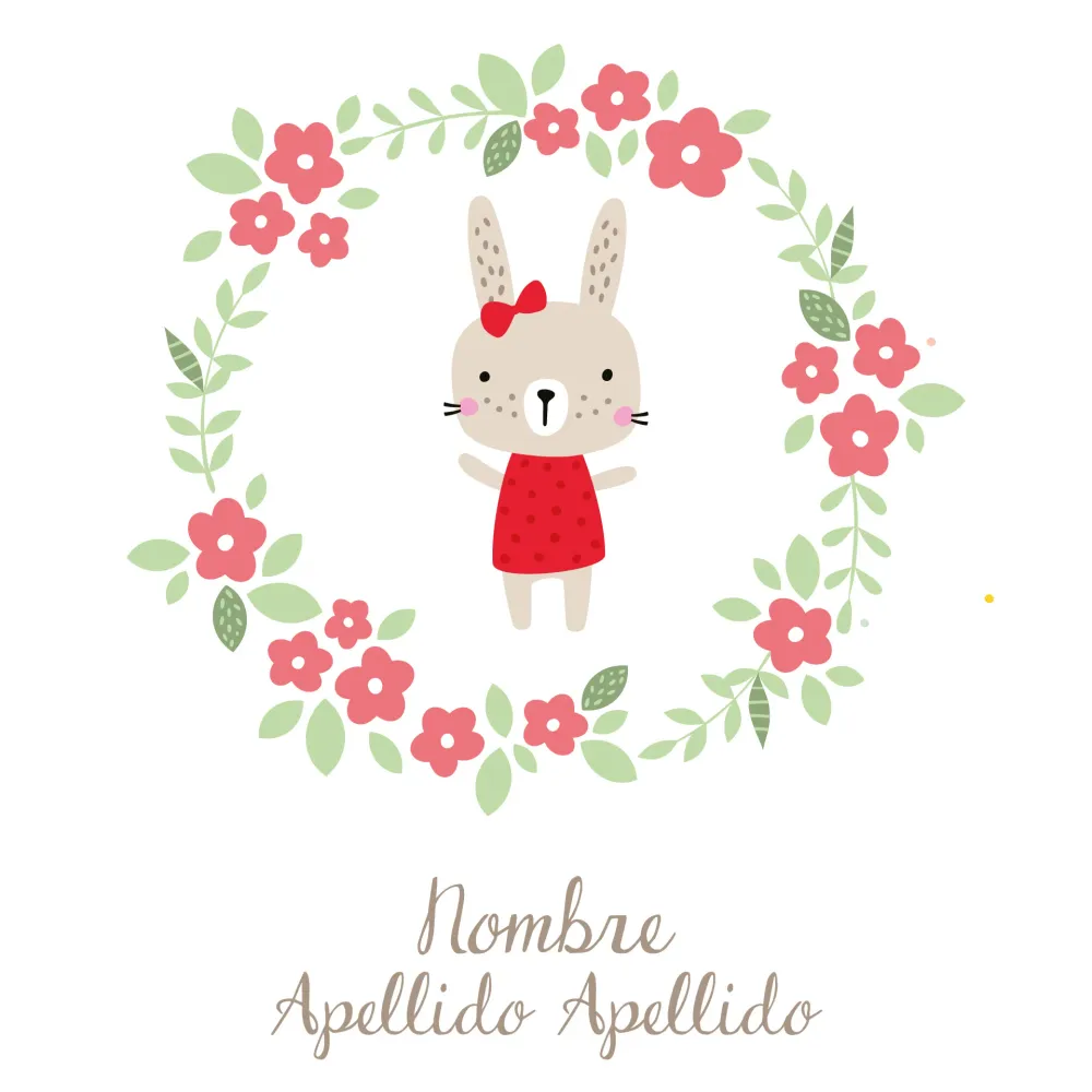 Conejita floral