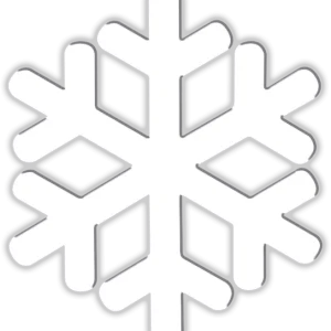 CP COPO DE NIEVE 50 CM Rojo
