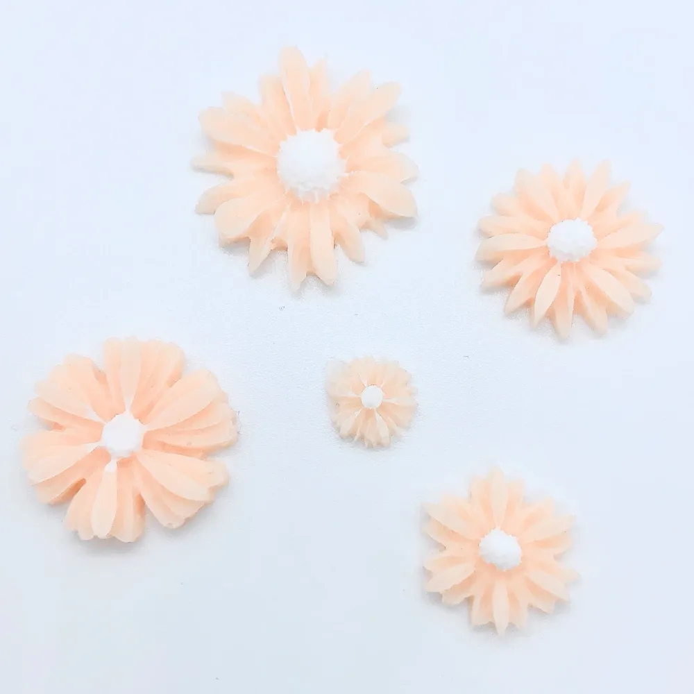 Set Flores Varias Frambuesa Creastu Manualidades