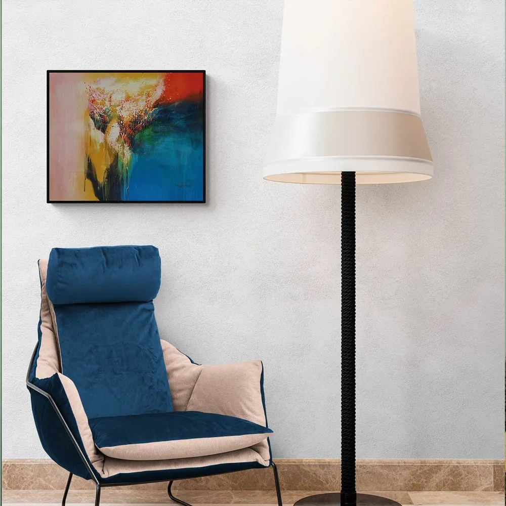 Cuadro Abstracto Derrame 60x50 cm