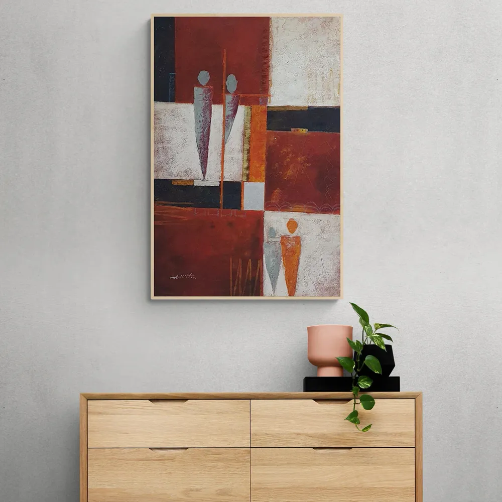 Cuadro Abstracto Existencial 60x90 cm