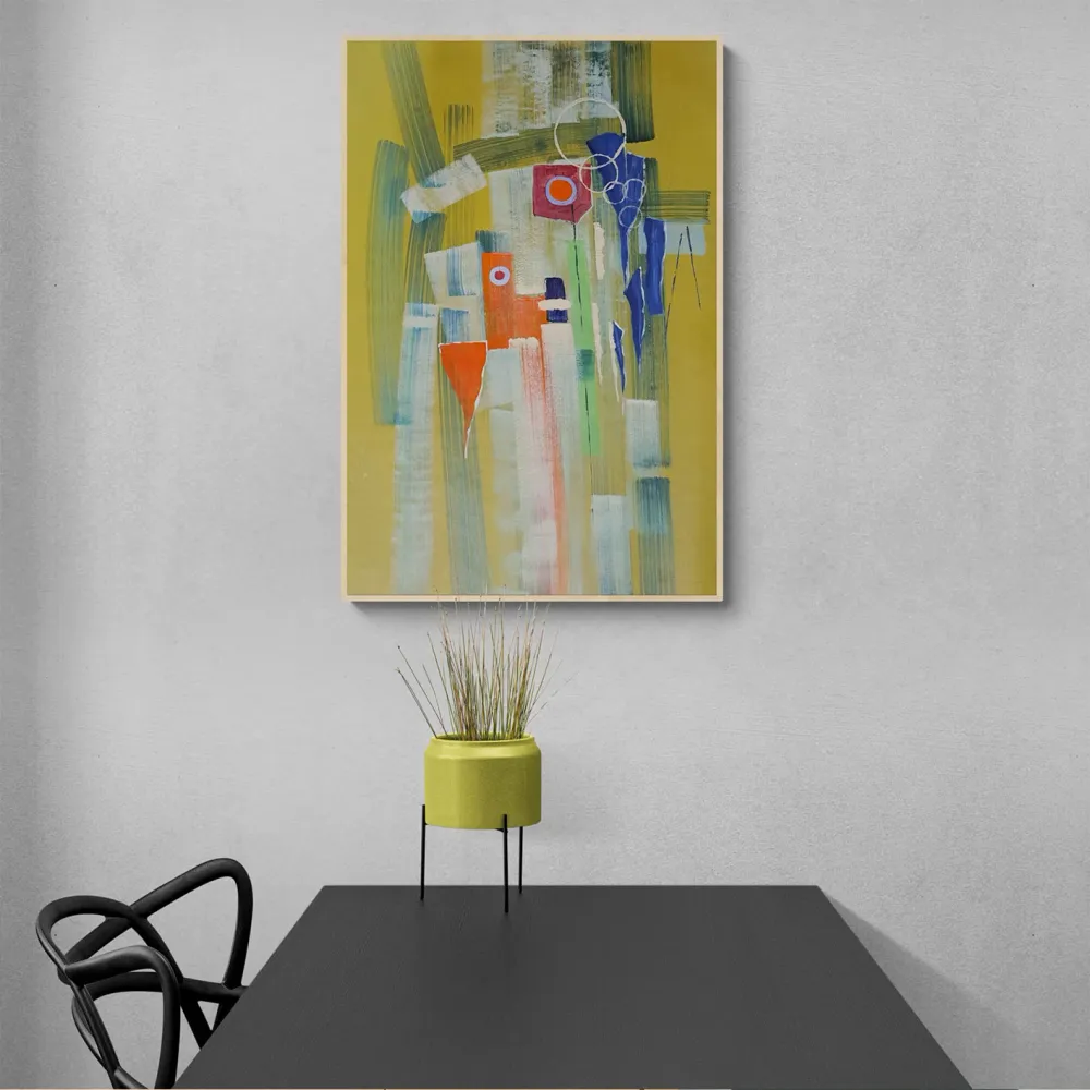 Cuadro Abstracto Genio 60x90 cm
