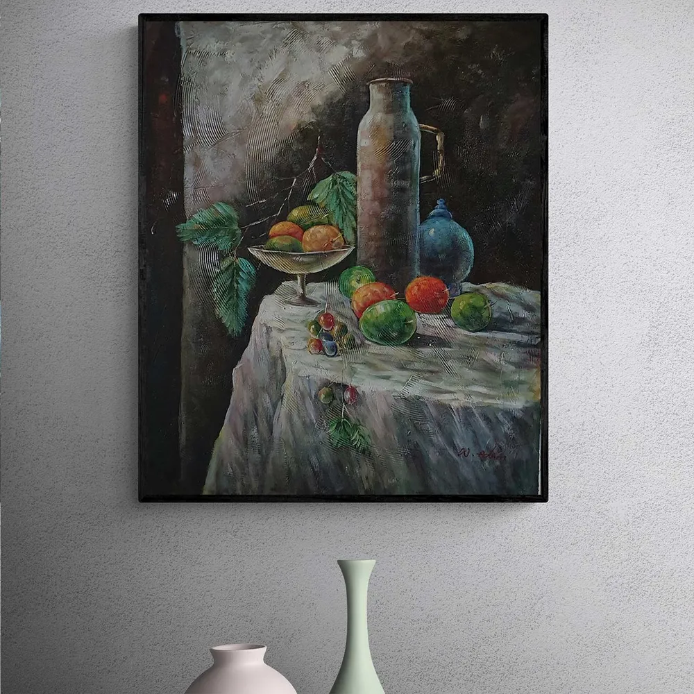 Cuadro Bodegón Composición 50x60 cm