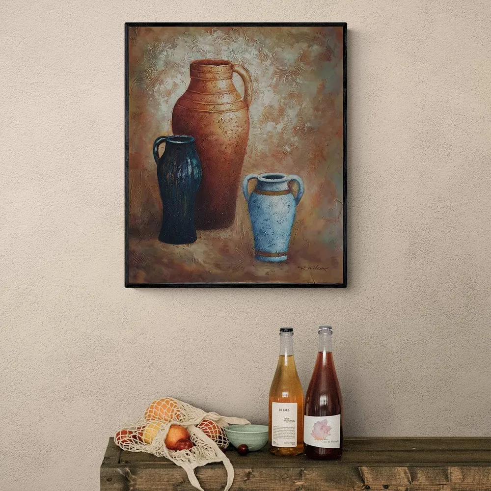 Cuadro Bodegón Ánforas IV 50x60 cm